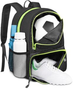 YOREPEK Lightweight Soccer Backpack with Ball Compartment