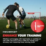 PowerNet Collapsible Portable Soccer Goal with Bag