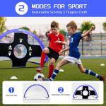 Onini Foldable 4ft Soccer Goals - 2 Pack