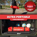 PowerNet Collapsible Portable Soccer Goal with Bag