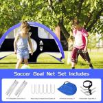 Onini Foldable 4ft Soccer Goals - 2 Pack