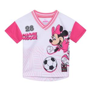Minnie Mouse Pink Girls Soccer Jersey T-Shirt 4T