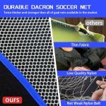 Onini Foldable 4ft Soccer Goals - 2 Pack