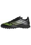 Adidas Kids F50 League Turf Shoes, Black/Lemon