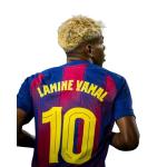 Lamine Yamal #10 Men's Soccer Jersey, Medium