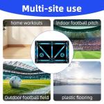 Non-Slip Soccer Training Mat with Video Guide