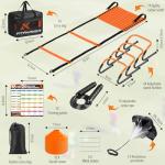 Agility Ladder Set for Soccer Training and Speed