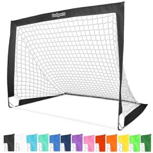 GoSports 4x3 ft Portable Soccer Goal for Kids