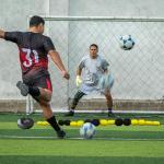 TNZMART 9 FT Goalkeeper Reflex Training Gear