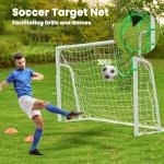 Durable Steel Soccer Goals for Backyard Training