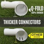 QUICKPLAY Q-Fold Soccer Goal - Easy Setup & Portable