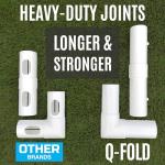 QUICKPLAY Q-Fold Soccer Goal - Easy Setup & Portable