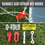QUICKPLAY Q-Fold Soccer Goal - Easy Setup & Portable
