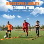 Agility Ladder Set for Soccer Training and Speed