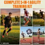 Agility Ladder Set for Soccer Training and Speed