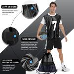 PULUOMASI 12-Pack Soccer Scrimmage Training Vests