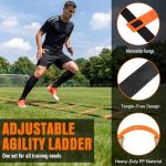 Agility Ladder Set for Soccer Training and Speed