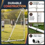 ZENY 12'x6' Portable Soccer Goal for Practice