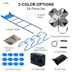 Agility Training Set with Ladder, Cones, Hurdles