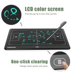 Electronic Soccer Coaching Board - 16 inch LCD Soccer Tactics Board with Stylus Pen, Soccer Coach Gifts, Training Equipment