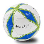 Aoneky Size 5 PVC Soccer Ball with Pump