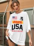 USA Women's Soccer Cup 2026 Game Day Shirt