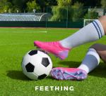 Womens Fuchsia Soccer Cleats for Firm Ground