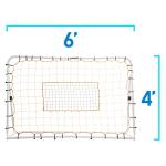 Franklin Sports 6' x 4' Soccer Rebounder