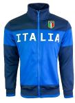Men's Full Zip Italy Soccer Track Jacket
