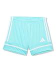 Adidas Girls Squadra 25 Soccer Shorts - Flash Aqua
