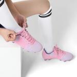 Youth Soccer Cleats for Kids - Pink/Purple