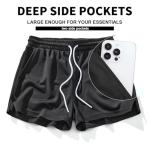 AIMPACT Men's 3-Inch Quick Dry Running Shorts