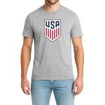 US Soccer Federation Cotton T-Shirt - Heather Grey XL