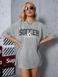 Soccer Mom Oversized T-Shirt for Women