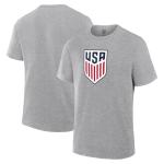 US Soccer Federation Cotton T-Shirt - Heather Grey XL
