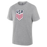 US Soccer Federation Cotton T-Shirt - Heather Grey XL
