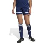 Adidas Girls Squadra 25 Soccer Shorts - Navy/White