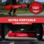 Portable PowerNet Soccer Goal for Backyard Practice