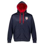 USMNT Full Zip Hoodie - Navy, Small