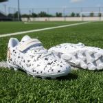 ZVC Kids Soccer Cleats for Outdoor Play