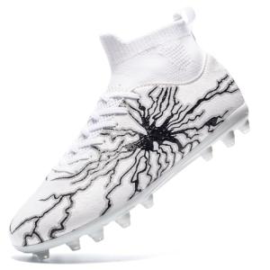 Kids High-Top Soccer Cleats for Training