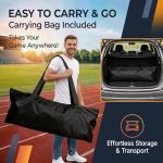 ZENY 12'x6' Portable Soccer Goal for Practice