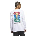 adidas Men's World Cup 26 Official Match Ball Graphic Long Sleeve T-Shirt, White, X-Large
