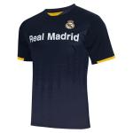 Real Madrid Offically Licensed Jersey - Adult Soccer Game Day Jersey Inspired Shirt | Frequency, Navy, Large