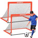 2 Pack Portable Pop Up Soccer Goals for Kids