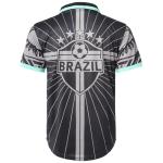 VÄRLDENS Retro Brazil Jersey Men, Brazil Soccer Jersey for Men, Brazil Soccer Shirt, Soccer Jerseys for Football Fans L Black