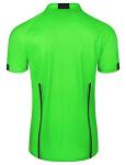 FitsT4 Sports Pro Soccer Referee Jersey Short Sleeve Ref Shirts Green Medium