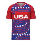 Outerstuff FIFA 2026 World Cup Men's Sublimated Soccer Jersey, USA X-Large Blue