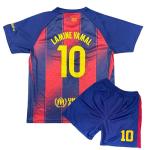 GSLION #10 YAMAL Soccer Boys Football Kids Jersey Shorts Set Youth Sizes (US, Alpha, 3 Years, 13 Years, 12-13 Years Old, Blue)