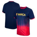 FC Barcelona Offically Licensed Jersey - Adult Soccer Game Day Jersey Inspired Shirt | Frequency, Navy, Large
